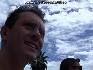 A Spaniard gets hard fucked in an abandoned building for cash