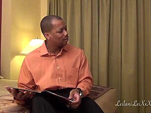 centerfold maid with long hair and tanned skin