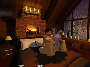 i was in roblox, getting rough with my girl, riding her hard in doggystyle while dirty talking, bent over for intense fucking.