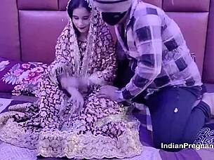 Beautiful muslim indian bhabhi gets roughly fucked by devar in desi sex