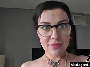 Sovereign Syre DEEPTHROATS Alex Legend's BIG COCK