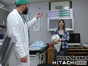 i'm ditria rose, this freshman getting a mandatory hitachi orgasm, spreading my pierced nipples in latex gloves backstage.