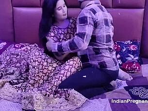 Beautiful muslim indian bhabhi gets roughly fucked by devar in desi sex