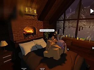 i was in roblox, getting rough with my girl, riding her hard in doggystyle while dirty talking, bent over for intense fucking.