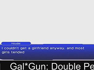 Gal gun double peace anime game concludes with final episode featuring double action