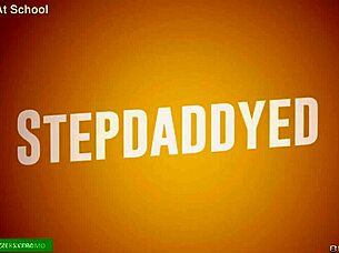 Oh, jazmin luv and skyler storm in stepdaddy blowjob and choking!