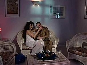 Pretty italian girl in white dress with blue eyes gets tight asshole fingered to orgasm