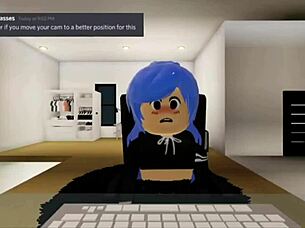 Hey! Roblox Girl Gets Nailed Hard by Sneaky Intruder!