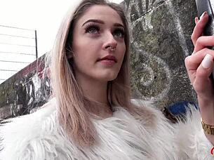 skinny german becky gets rough doggystyle in berlin casting 😈