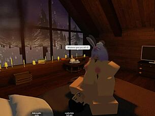 i was in roblox, getting rough with my girl, riding her hard in doggystyle while dirty talking, bent over for intense fucking.