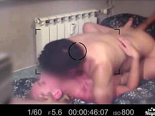 Mature4k's kinky giantess Diana dominates two strangers in outdoor sex