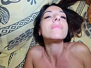 She Sits On My Huge Cock Full Video On My Red Page