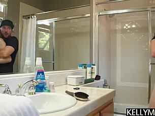 Ryan Feels The Urge To Grab Melody Parker's Big Teen Ass In Rough Fucking.