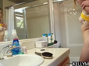 Ryan Feels The Urge To Grab Melody Parker's Big Teen Ass In Rough Fucking.