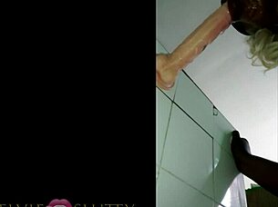 african mom whispers, 'this toy is making me so horny' in part 14