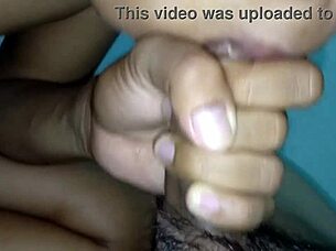 Amateur student receives tight shaved pussy creampie wetly