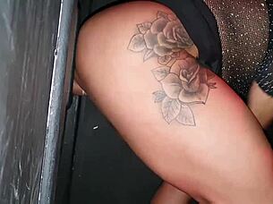 Latina Brunette Glory Hole Anal