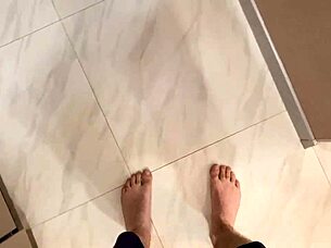 i'm dania, a cute brunette teen starting my first day as a rookie mall cop