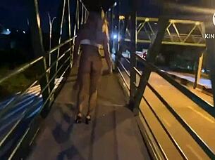 wife's wild street sex with tattooed hunk versus quiet home life