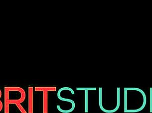 Blonde bombshell Ellie teases with her wet pussy and eager cock sucking