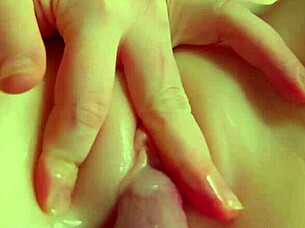 i lick cum from her tight pussy closeup