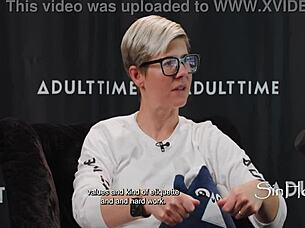 Pornstars bare and share cocks, wow! 😏