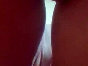 fucking the skinny latina's small tits and tight pussy in the kitchen with a blowjob