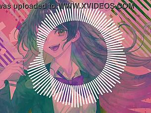 christmas dive performance featuring tsuina-chan with festive music vibes