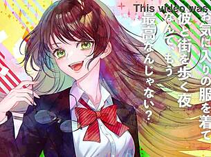 christmas dive performance featuring tsuina-chan with festive music vibes