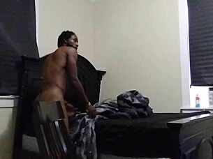 Fried homeless BBW Robo Fiend part 4, stationary in USA homemade setting.