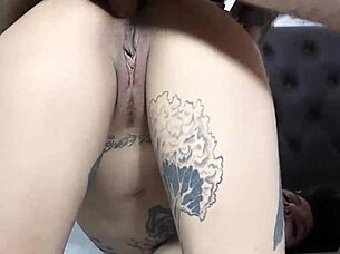 hey, watch this couple swap and pound those hairy pussies hard 😈