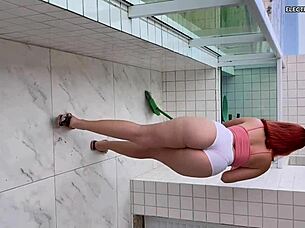 essa empregada veio com esse shortinho para me provocar e eu não me segurei olha oque eu fiz 😏