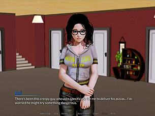 exploring the harem hotel in this game episode 46