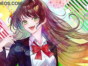 christmas dive performance featuring tsuina-chan with festive music vibes