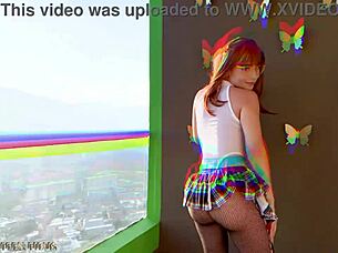 Natasha Plays With Her Ass Using Anal Toys