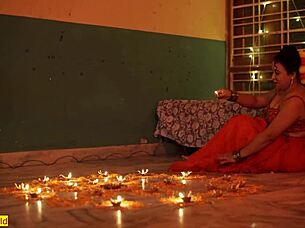 why does devar fuck bhabhi rough on dewali night?