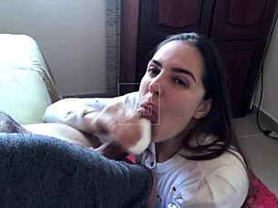 Best scenes of creampie anal blowjob on perfect young body 😘