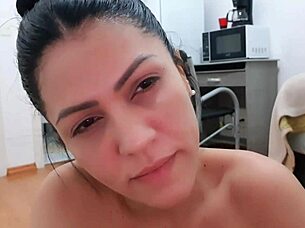 Yoga Excites Brazilian Woman, Wet Pussy Craving Sex During Workout.