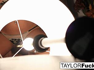 Taylor Vixens Hotel Room Masturbation