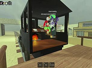 She goes afk and everyone joins the group activity