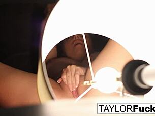 Taylor Vixens Hotel Room Masturbation
