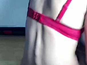 Young Wife In OL Outfit With Crotch Stockings And Sexy Lingerie Waits To Be Fucked