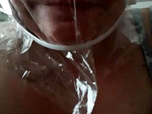 She bound my head tight in this intense bondage session