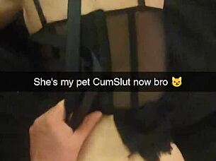 Real cheating milf wife fucked to pay husband's debt