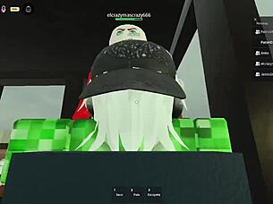 She goes afk and everyone joins the group activity