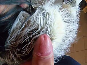 Deep-Throat Cum Play And Camel-Toe In Leather And Fur Fetish 255-Preview