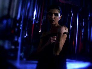 group of sluts engage in lesbian sex with monster cock on webcam