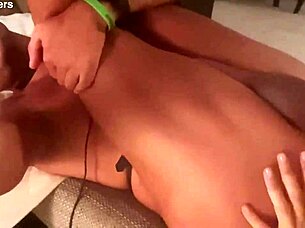 Teen Girl Licks Guy's Ass and Balls