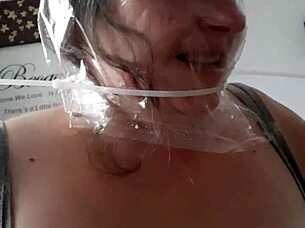 She bound my head tight in this intense bondage session