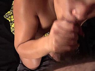 Eating his cock with cream was too yummy, ends with big explosive load on face xattlalust